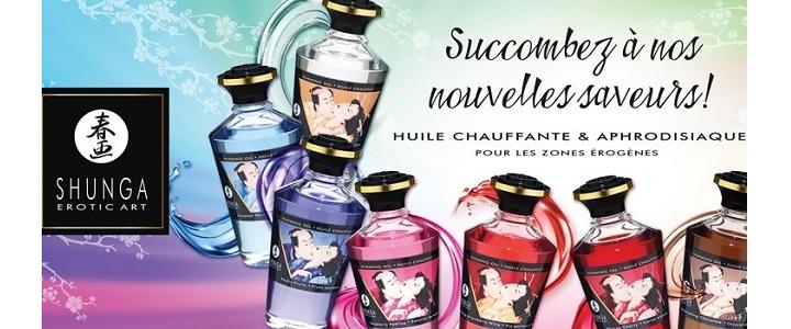 Les huiles chauffantes aphodisiaques: de nouvelles saveurs - Boutique LUV