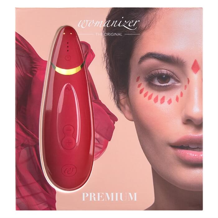 Womanizer Premium - rouge et or - Boutique LUV