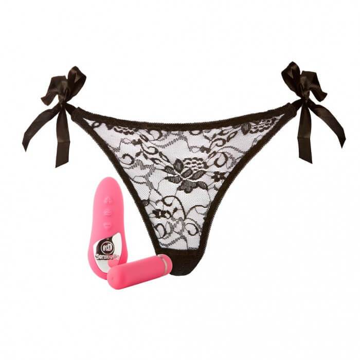 Culotte vibrante en dentelle
