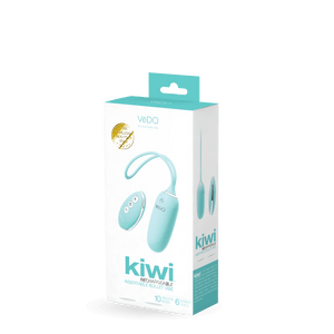 Coco vibrant à distance rechargeable - Kiwi de VeDO - Turquoise - Boutique LUV