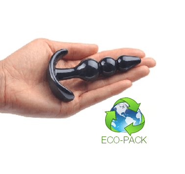 Plug anale avec billes - ECO-PACK - Boutique LUV