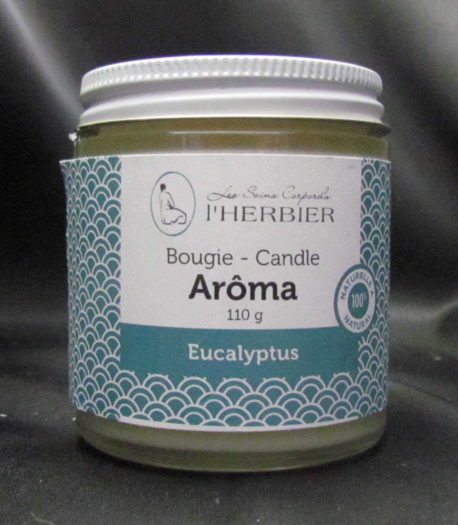 Chandelle de massage l'HERBIER - Eucalyptus