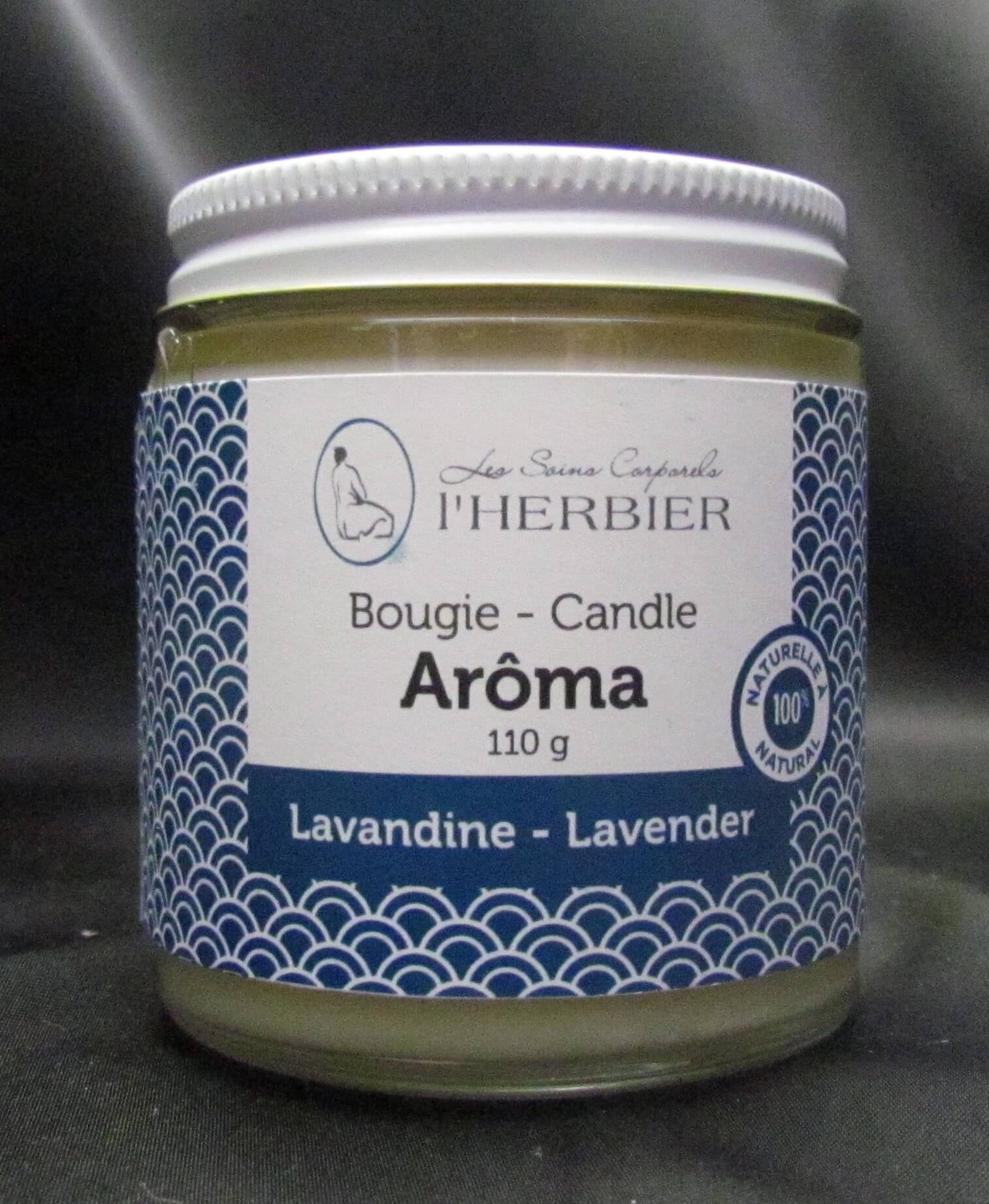 Chandelle de massage l'HERBIER - Lavande