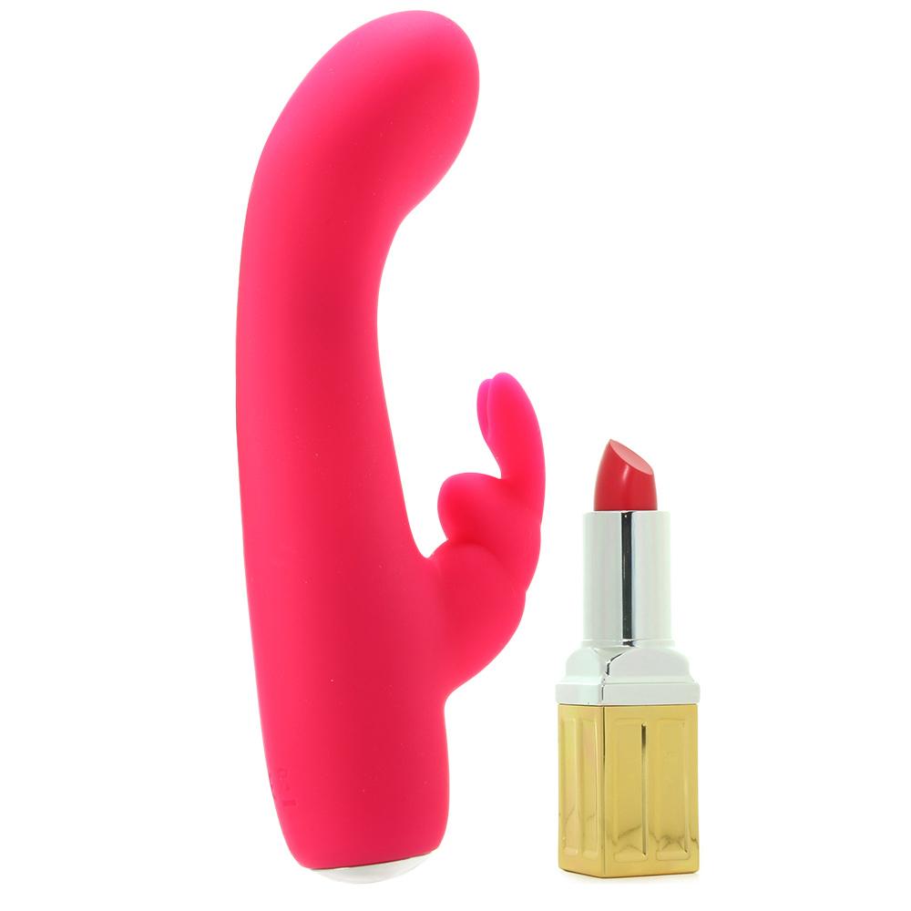 Vibrateur lapin rechargeable Happy Rabbit mini - Rose - Boutique LUV
