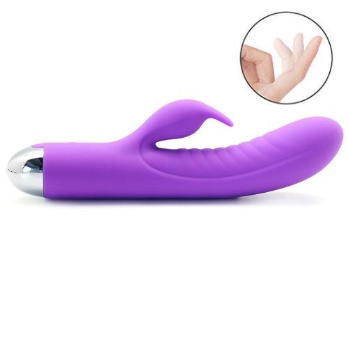 Vibrateur lapin rechargeable - Benny Vibrator - violet - Boutique LUV