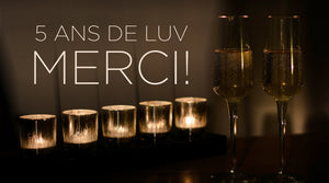 5 ans d'amour, de passion et de LUV! - Boutique LUV