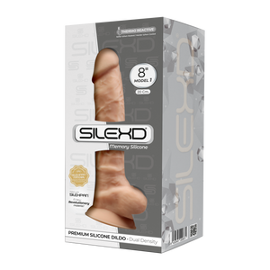 GODE SILEXD RÉALISTE DOUBLE DENSITÉ N° 1 - 20 CM / 8'' - Boutique LUV