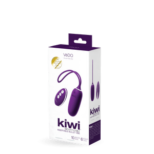 Coco vibrant à distance rechargeable - Kiwi de VeDO - Mauve - Boutique LUV