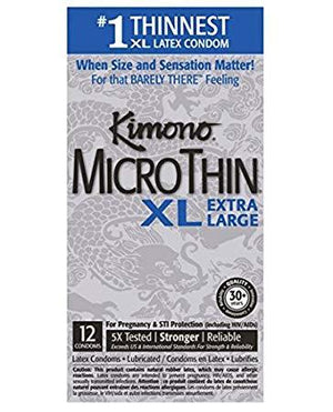 Condoms Kimono MicroThin XL (12)