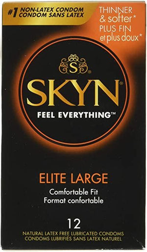 Condom sans latex Skyn Elite Large (12) - Boutique LUV