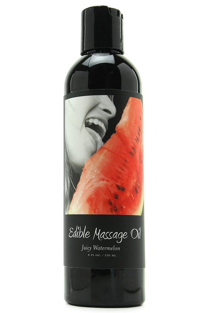 Huile de massage comestible à saveur de melon d'eau - Boutique LUV