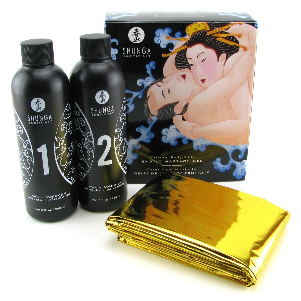 Exotic fruits - ORIENTAL BODY SLIDE Erotic body to body massage gel -  SHUNGA - Boutique LUV