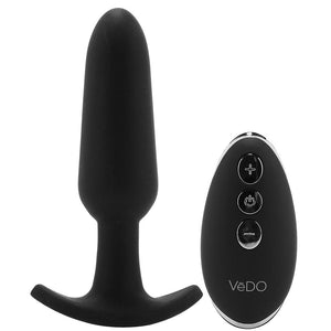 Stimulant anal Bump Plus rechargeable de VEDO - Noir - Boutique LUV