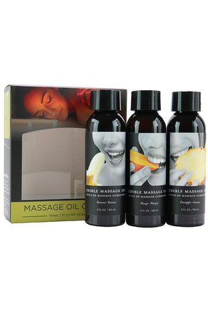 Ensemble cadeau d'huiles de massage comestible Hemp Seed - Boutique LUV